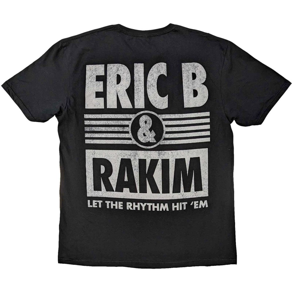 Eric B. & Rakim - Let The Rhythm Begin Heren Tshirt - Zwart